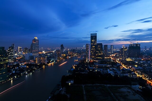 ciudad de Bangkok en Tailandia